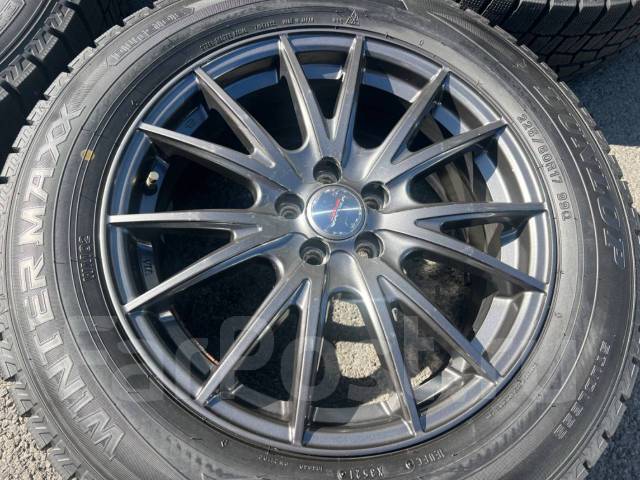 R17 красивые графитовые диски Weds Velva Sport. KO39.4, 17", 1 шт ...