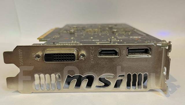 Видеокарта MSI GeForce GTX 1050 TI (4гб), б/у, в наличии. Цена: 7 500 ...