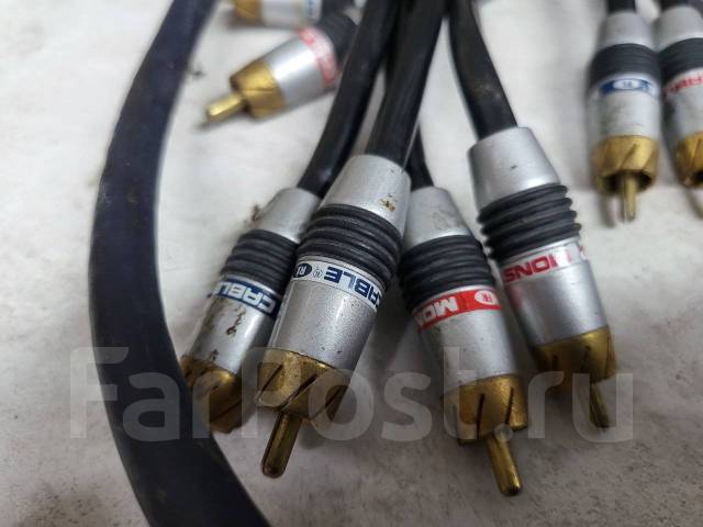 Межблочный кабель 4RCA-4RCA Monster Cable 401XLN, б/у, в наличии. Цена ...