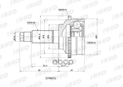 ���� ������� 28/22 ABS 44 | ����� ����/��� | Inko 319067A 319067A ����