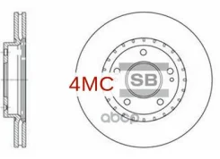 ���� ��������� �������� (280�23) 5 ��� Sangsin Brake SD1071 SD1071 ����