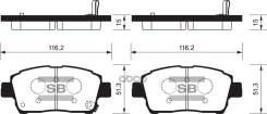 ������� ��������� ��������, �������� Sangsin Brake SP1232 SP1232 ����