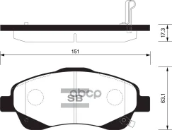������� ��������� ��������, �������� Sangsin Brake SP1576 SP1576 ����