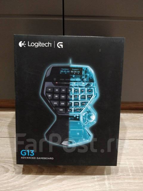 Игровая клавиатура Logitech G13, б/у, в наличии. Цена: 1 000₽ во ...
