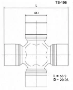 ���������� ���������� ���� TOYO TS106 TS106 ����