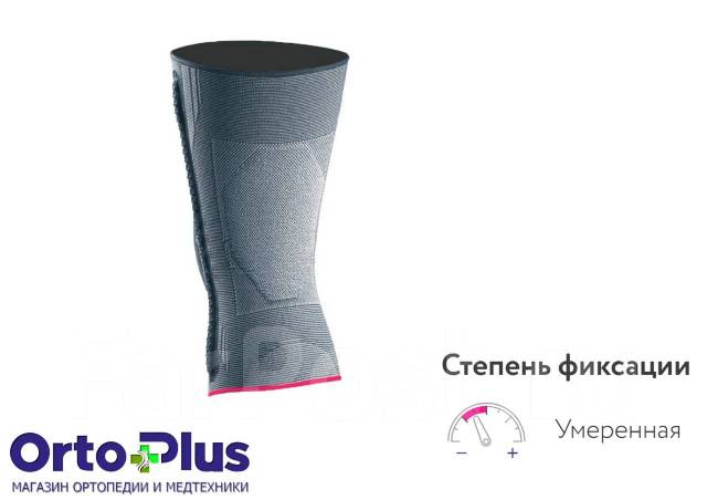 Бандаж коленный с силиконовым пателлярным кольцом genumedi 613 MEDI ...