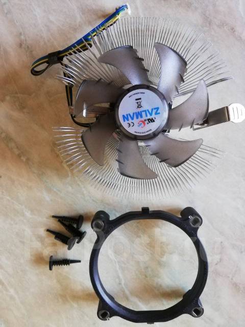 Кулер Zalman Socket 1155, б/у, в наличии. Цена: 250₽ во Владивостоке