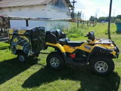 BRP Can-Am Outlander Max 400. ��������, ��, �� ����