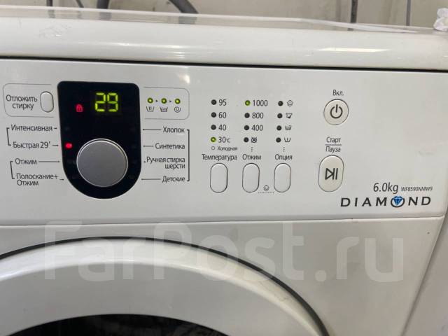Стиральная машинка Samsung Diamond 6кг. Гарантия. Доставка, б/у, в ...