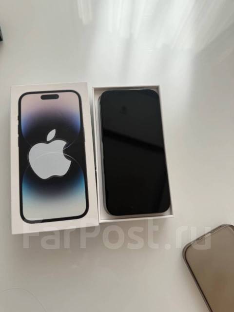 Продам айфон, Apple iPhone 14 Pro, 256 гб, 6.10", черный, б/у, в ...