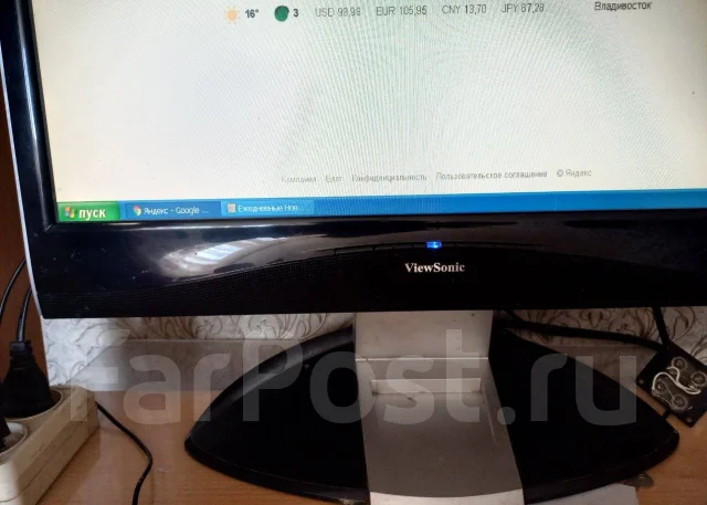 ViewSonic. 22", ���������� �� (LCD, LED, QLED) ����