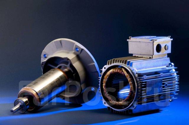 Перемотка электродвигателей, ремонт лебедок во Владивостоке