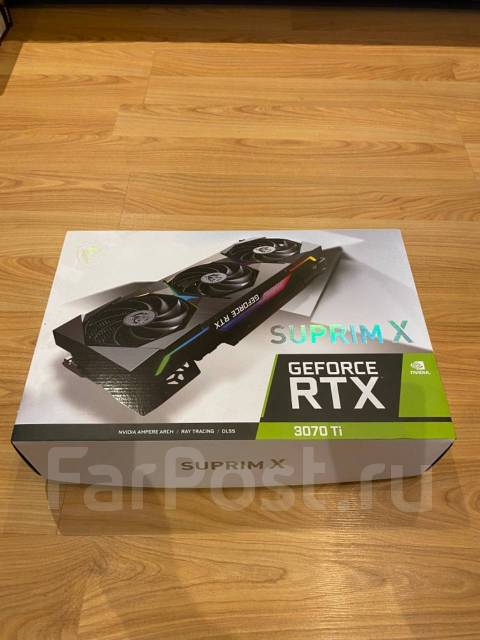 Видеокарта Rtx 3070 ti MSi Suprim X, б/у, в наличии. Цена: 41 000₽ во ...