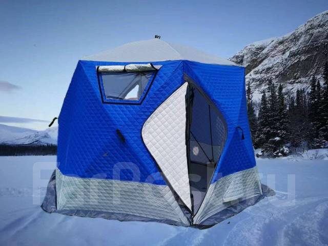 Палатка зимняя (3 слоя) "Mir Camping" 300*300*205см, под печь, новый, в ...