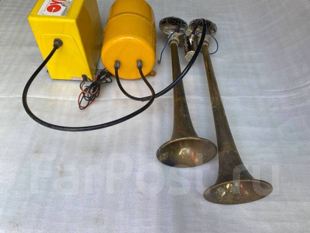 Воздушный двойной гудок Noimac Nikken 12 В /Japan / Комплект / # 42 ...