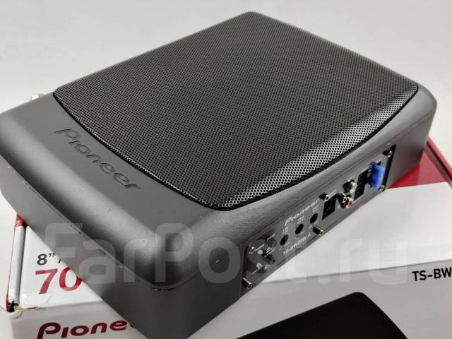 Сабвуфер под сиденье, pioneer 700w (нерабочий), компонентные, 20,3 x 20 ...