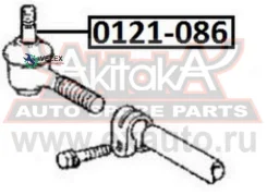 ���������� ������� ����� Lexus LX450 FZJ80 1995-1998 ASVA 0121086 0121086 ����