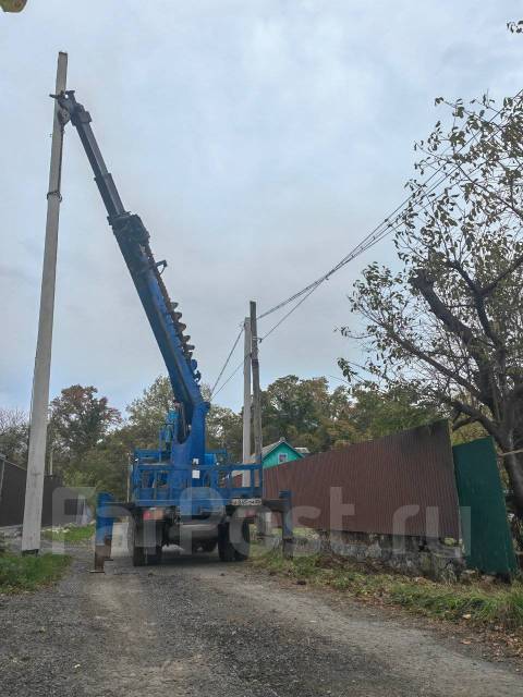 Установка/монтаж бетонных опор под ЛЭП СВ 95/110. Под ключ во Владивостоке