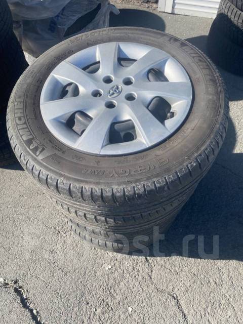 Комплект отличной летней резины на дисках Toyota, 15", 1 шт, 195 мм, 65 ...