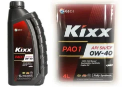 Kixx PAO1. 0W-40, �������������, 4��. ����