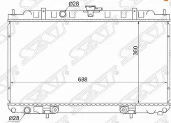 �������� ���������� ��������� SG-NS0001-16 Nissan AD 1999-2002 SG-NS0001-16 SGNS000116 ����