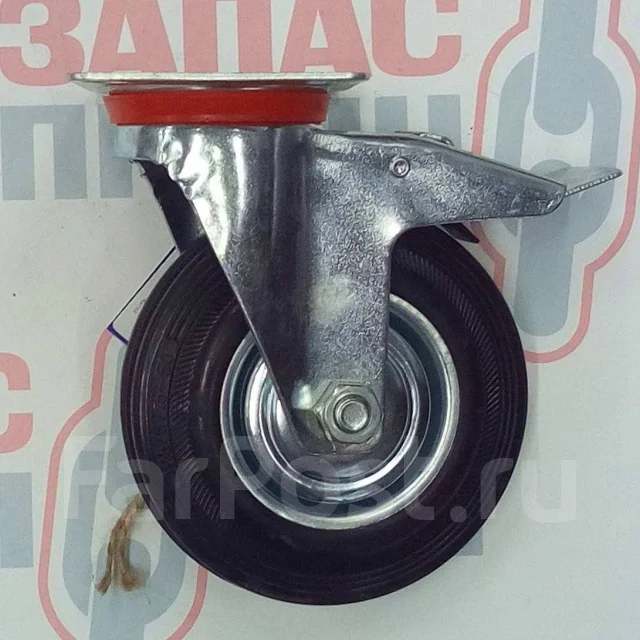 Колесо поворотное тормоз рез. SCb 80 200мм, новый, в наличии. Цена: 876 ...