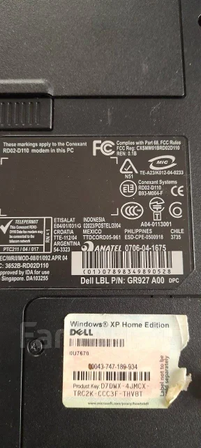 Dell. Bluetooth: 1 ����