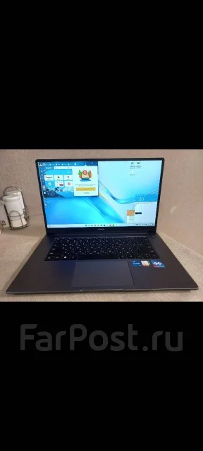 Honor MagicBook X 15. 15.6", 2,4����, ��� 8 ��, ���� 512���, WiFi: 1, ����������� �� 7��. ����