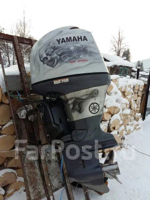 Yamaha. 150��.�., 4-�������, ����������, ���� L (508 ��), 2009 ��� ����
