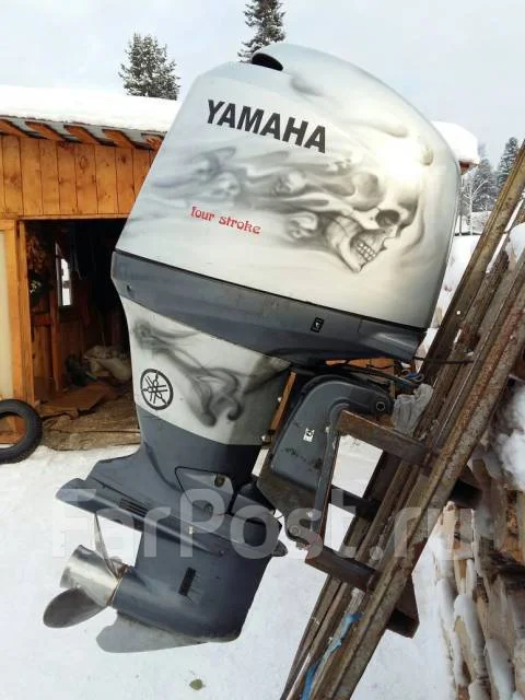 Yamaha. 150��.�., 4-�������, ����������, ���� L (508 ��), 2009 ��� ����