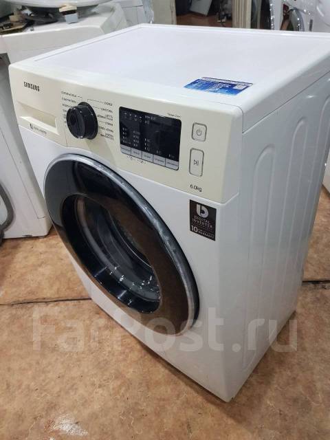 Стиральная машина Samsung на 6 кг, б/у, в наличии. Цена: 16 000₽ во ...