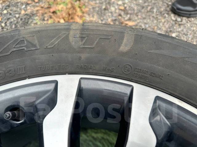 Колесо прадо 150 (новое) Япония, 19", 1 шт, 265 мм, 55 %, радиальный ...
