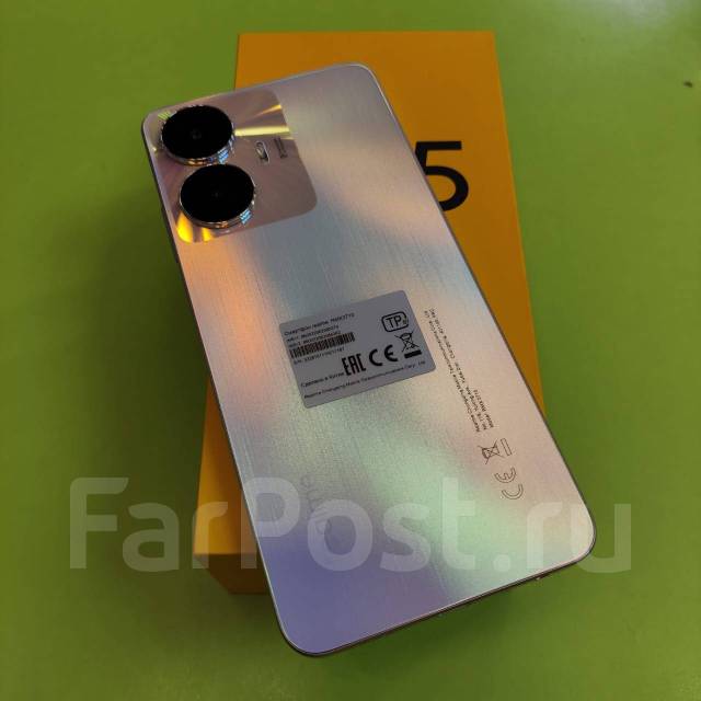Realme C55 - 8/256Gb 5000mAh 6.72". РФ Сеть, моноблок, белый, 4G LTE ...