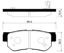    Hyundai Sonata 2001-2013. () 5830238A10 HSB HP0008 HP0008 