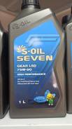 S-Oil Seven Gear. �����������, �������������, 75W-90, 1��. ����