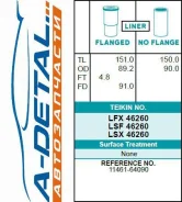 ������ Teikin (�-� 4��) Toyota LITE/TOWN ACE/ Corolla/ Caldina 2C/ 2C-T/ 3C-T ������������ � ������; LSF46260 LSF46260 ����