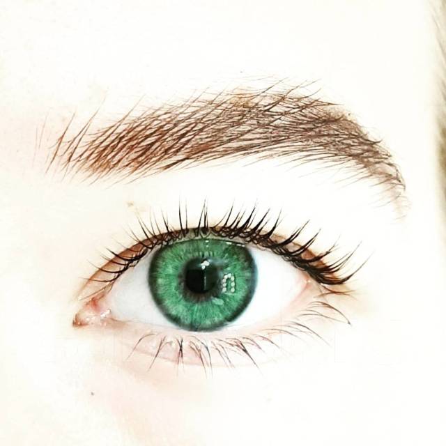 Наращивание, ламинирование ресниц, коррекция бровей микроблейдинг бро ...