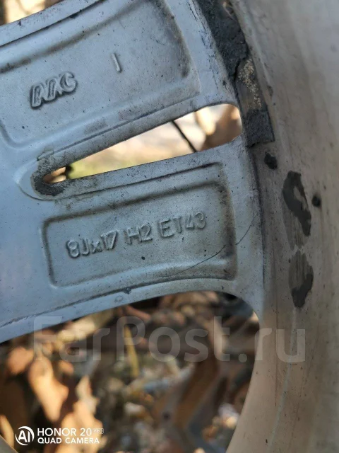Mercedes. 7.0x17", ET43, �� 66,6���. ����