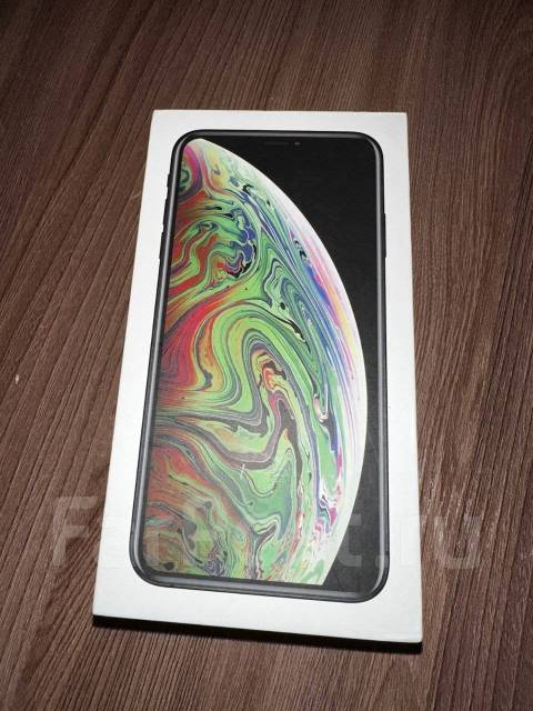 Телефон, Apple iPhone Xs Max, 64 гб, 6.50", моноблок, черный ...