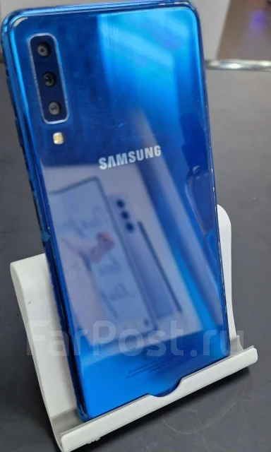 Samsung Galaxy A7 2018. �����, 64 ��, �����, 3G, 4G LTE, Dual-SIM, NFC ����