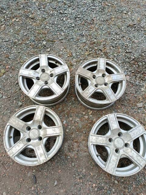 Диски литые R13 4*100, Aleks, 13", 1 шт, 4x100, 5,00 кг. 4 шт, б/у, в ...