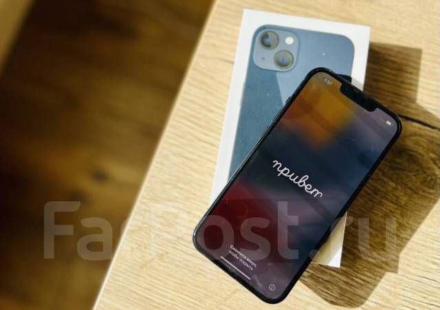 iPhone 13, 128 гб, 6.10", моноблок, черный, б/у, в наличии. Цена: 55 ...