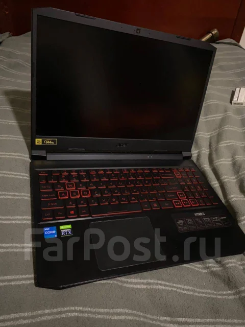 Acer Nitro 5 AN515-57. 15.6", 2,7����, ��� 16 ��, ���� 1 500���, WiFi: 1, Bluetooth: 1, ����������� �� 6��. ����
