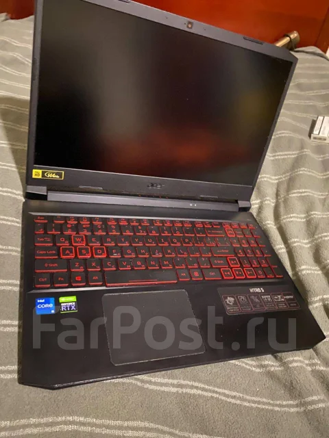 Acer Nitro 5 AN515-57. 15.6", 2,7����, ��� 16 ��, ���� 1 500���, WiFi: 1, Bluetooth: 1, ����������� �� 6��. ����