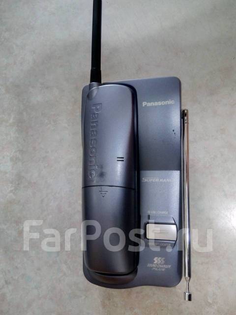 Радиотелефон Panasonic KX TC1205Ruf, б/у, в наличии. Цена: 300₽ во ...