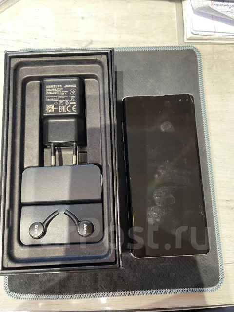 Samsung Galaxy S10+. �/�, 128 ��, ������, 4G LTE, Dual-SIM, NFC ����