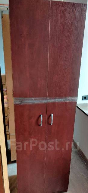 Шкаф офисный для верхней одежды, количество дверей: 2, коричневый, 60,0 ...