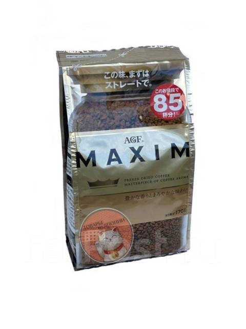 Японский кофе Maxim (Максим) 170 гр. Доставка Бесплатно, в наличии ...
