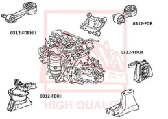 ������� ��������� ������ at Honda Civic FD 2006-2012 ASVA 0312FDR 0312FDR ����