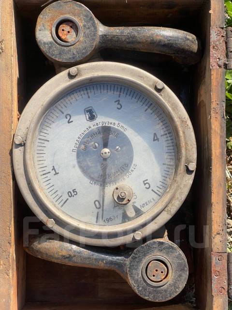 Весы крановые, динамометр 5000 кг, б/у, в наличии. Цена: 10 000₽ во ...